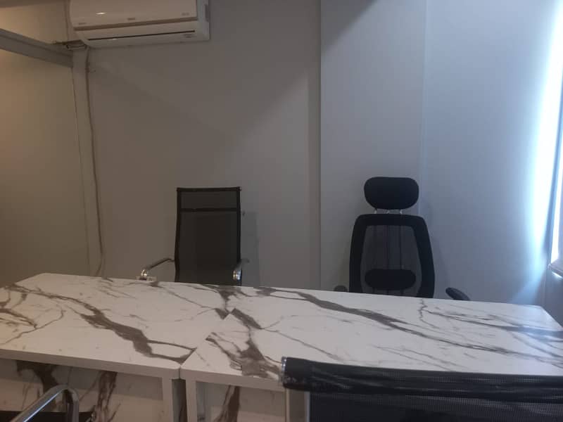 DEFENCE NEAR 26 STREET FULL FURNISHED OFFICE FOR RENT 24 TIMES WITH LIFT GENERATOR 2