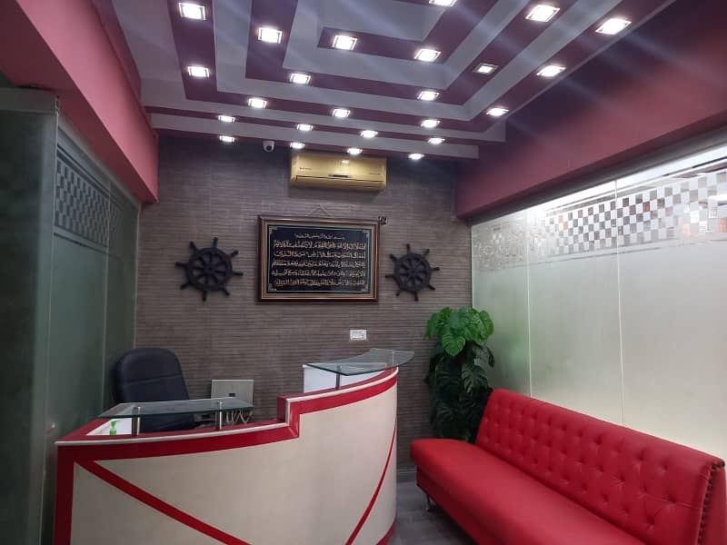 Near 26 Street Ideal Baker Full Furnished Office For Rent 24 & 7 Time 2