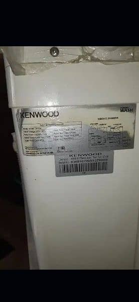 Kenwood washing machine 3