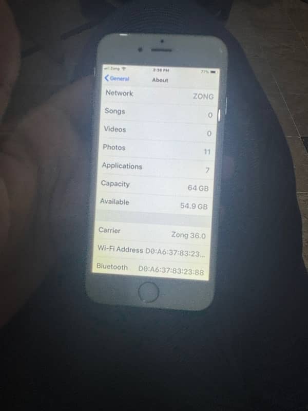 IPhone 6 PTA Approved 64 GB 7