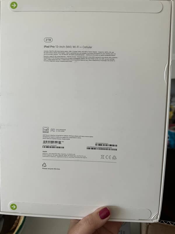 iPad M4 13 Inch 2TB Wifi + Cellular 0