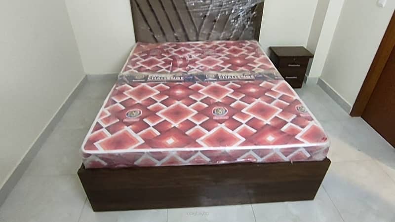 Queen Size Bed with Mattress - Must Sell!” 0