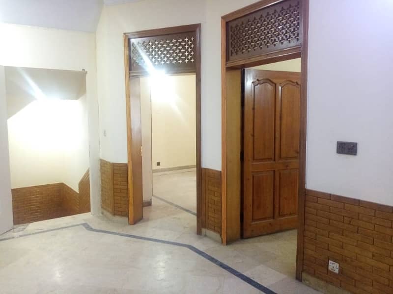 G11 8 Marla upper portion for rent 3 bed 3 bath marble floor 8