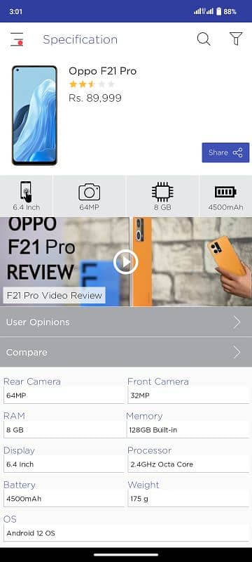 Oppo F21 Pro 6