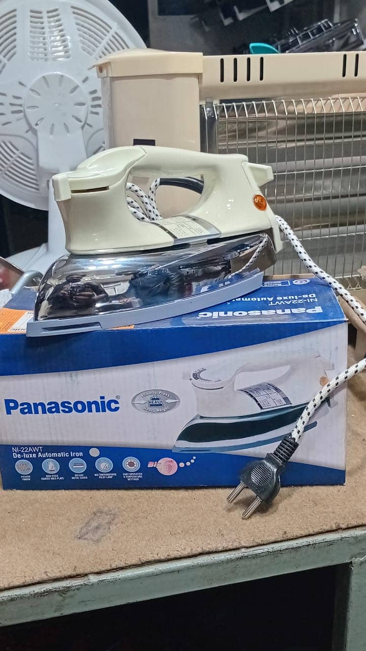 inverter iron/dry iron/panasonic iron/national iron/al zahra iron 12