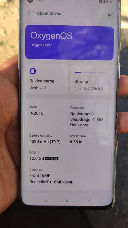 OnePlus 8 12gb 256gb 10 by 10 dual SIM 1