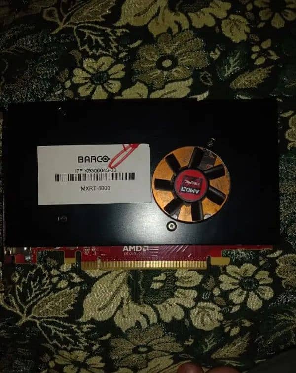 Graphic Card for Sell ( Amd Firepro W5100 ) ( 4-Gb  128-bit  ddr5 ) 0