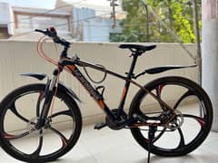 ALMOST NEW BICYCLE FOR SALE