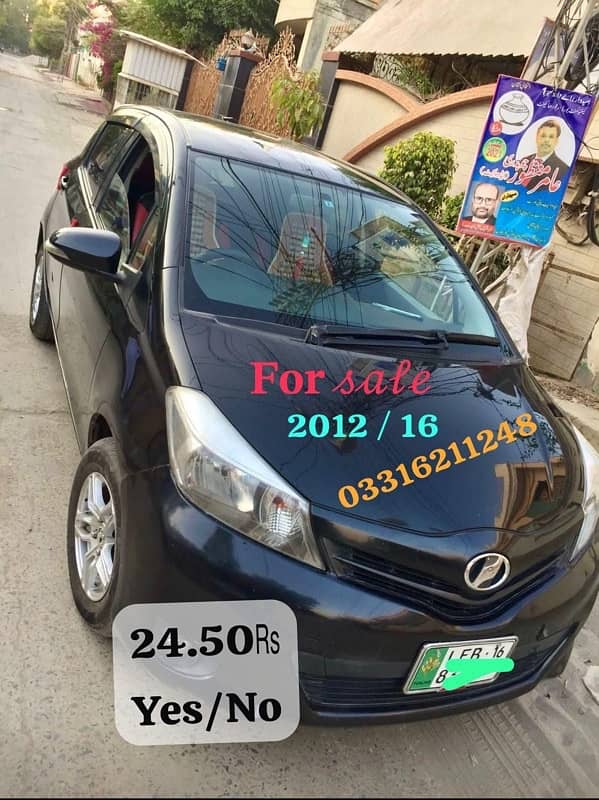 Toyota Vitz 2016 3