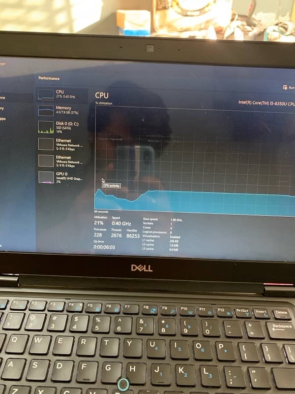 Dell latitude 5490 core i5 8gen 10/10 condition 256Gb SSD 1