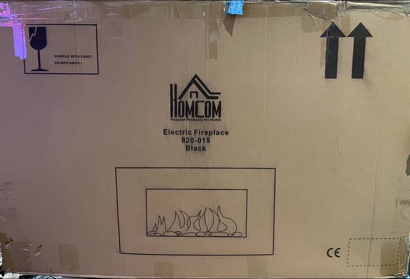 New Homcom Electric Fireplace Heater(IMPORTED) 1