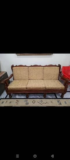 5 seater sofa with center table