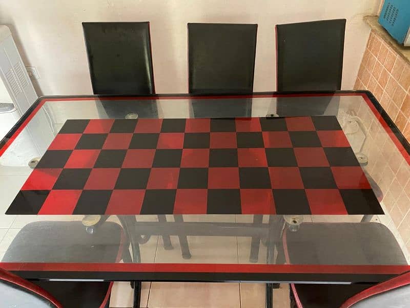 dinning table 6 seater 4