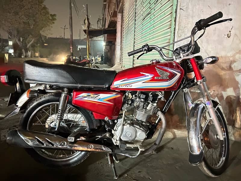 honda 125 punjab number 4