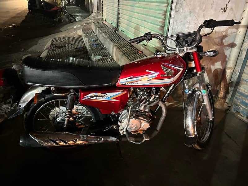 honda 125 punjab number 5