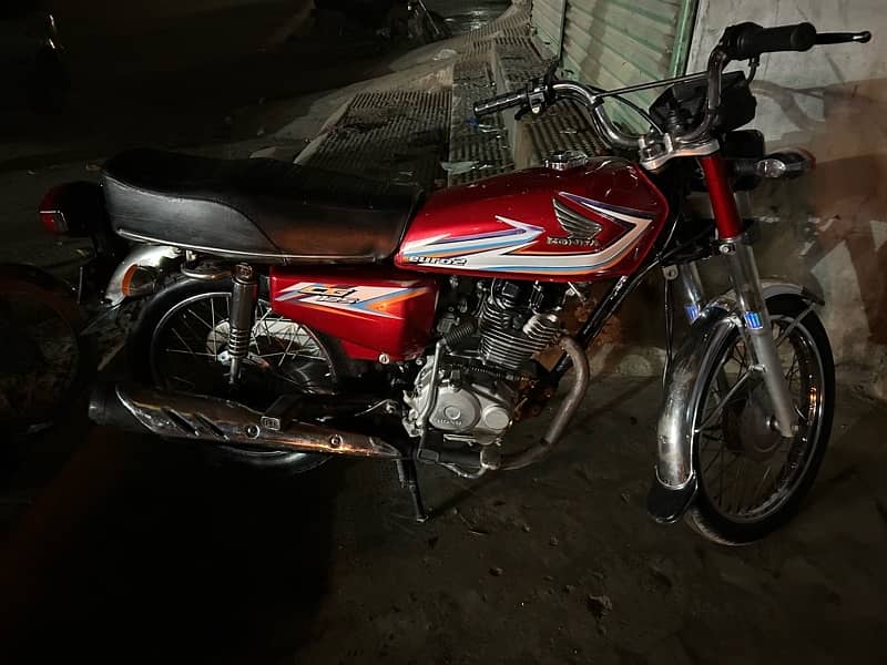 honda 125 punjab number 6