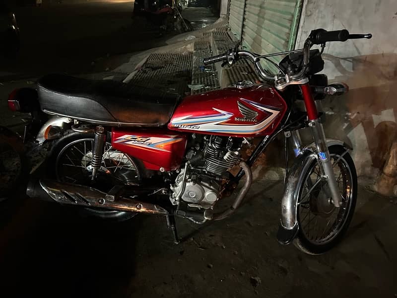 honda 125 punjab number 7