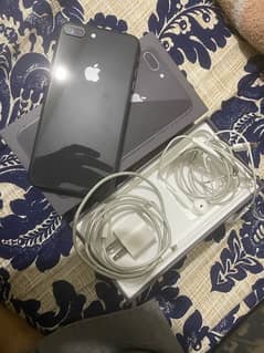 iphone 8plus 64gb with box