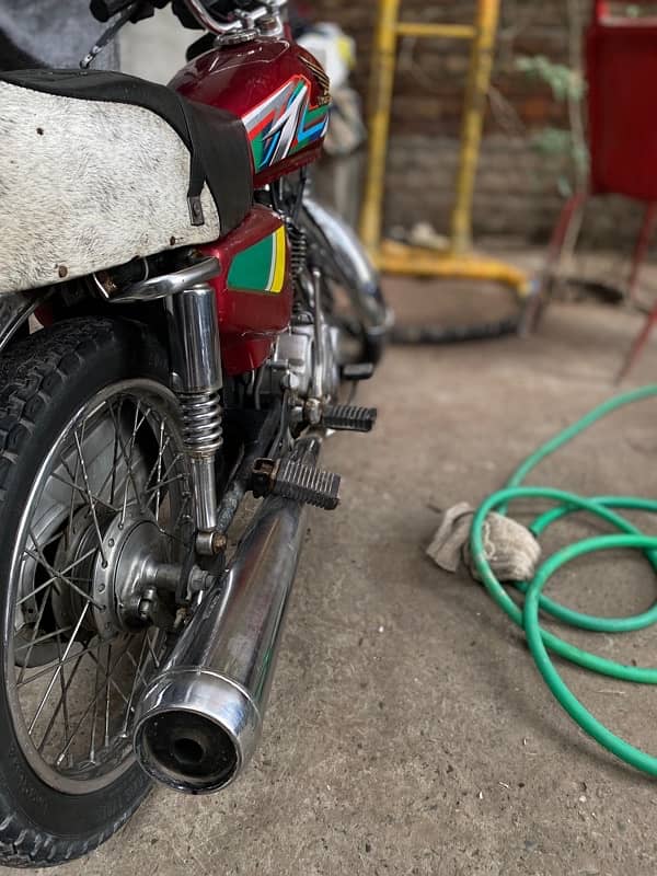 honda 125 total original 7