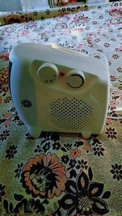 Room Heater Fan Electric Heater Dual Thermal Control