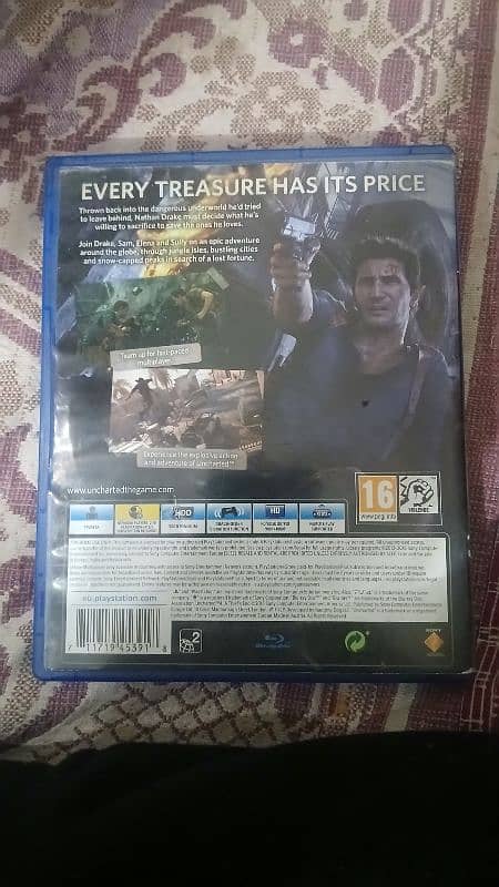 uncharted 4 A Thief`s end used playstation 4 1