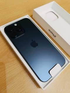 Apple iPhone 15 Pro Max 256 GB HK Box Open Non PTA Dual SIM Non Active