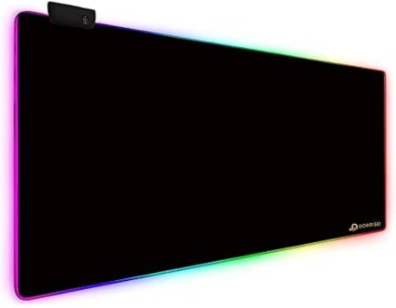 LED RGB Colorful USB Gaming Mouse Pad for Gamer RS-07 2