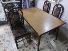 big size dining table with 6 chairs