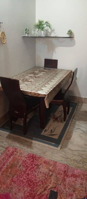 Glass Dinning Table + 4 seats 0