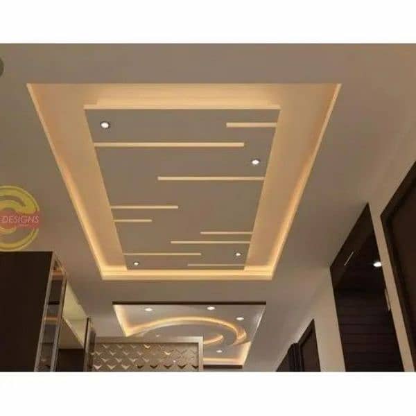 false Ceiling /Roof Ceiling /Gypsum Ceiling /Plastir of paris ceiling 1