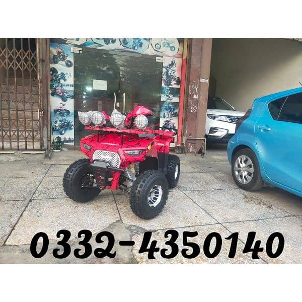 150cc Luxury Sports Allowy Rims Atv Quad Bikes Delivery In All Pak 0