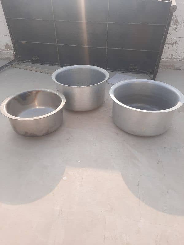 set of 4 steel patila 2