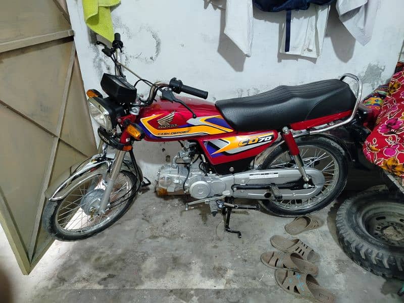 Honda 70 new aplid for 0