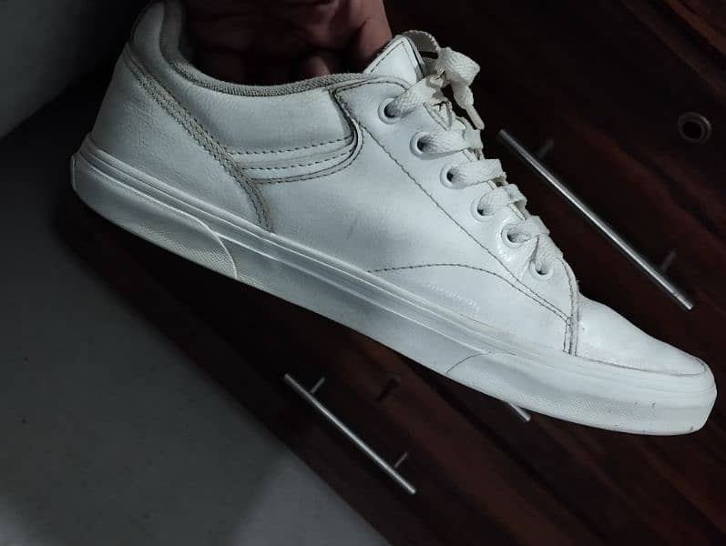 VANS Seldan White Trainers/ Sneakers (Pre-Loved) 5