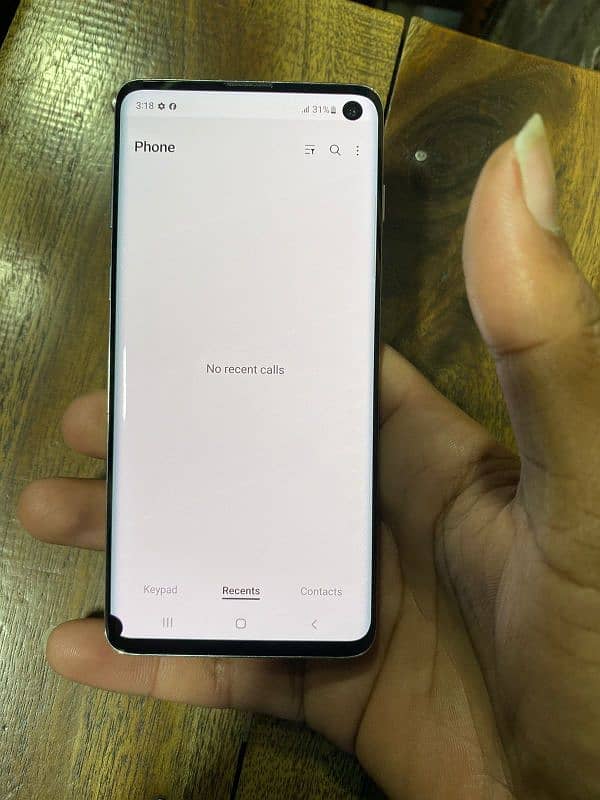 Samsung S10 (8.128) single sim indiplay fingerprint 10.9 kandishon 0