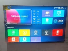 andriod led 60 inches with box n accessories