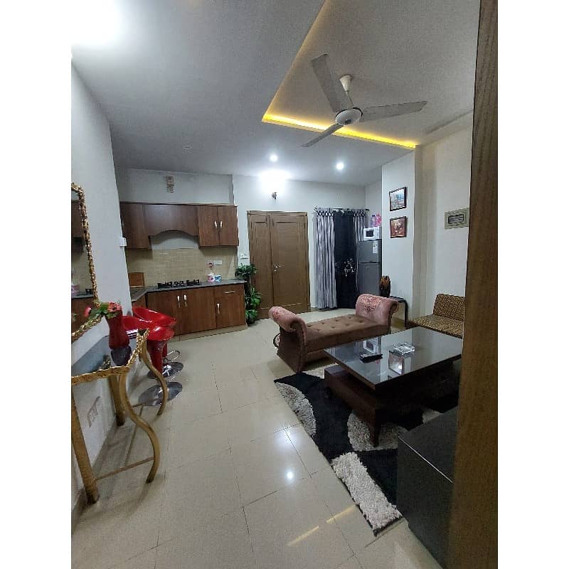 1 Bed Fully Furnished Apartment Available For In Rania Heights. 3