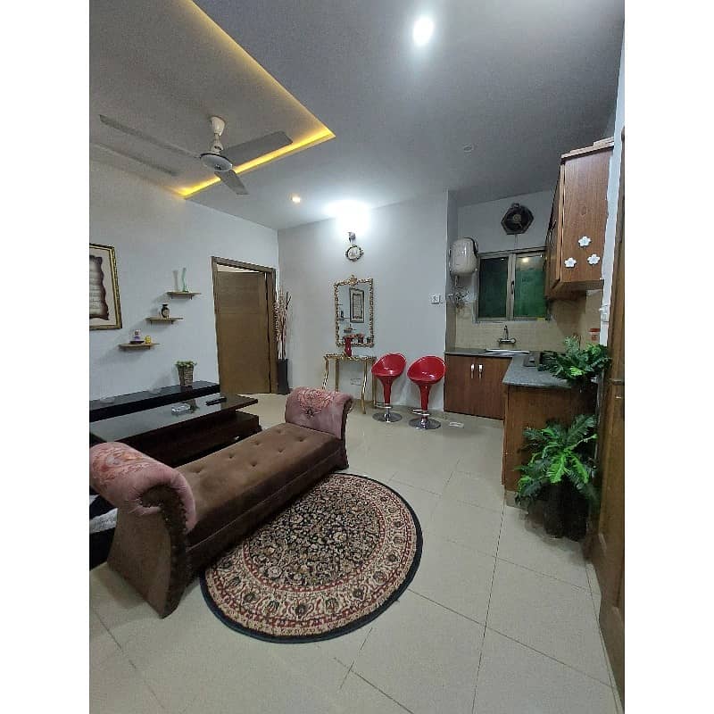 1 Bed Fully Furnished Apartment Available For In Rania Heights. 4