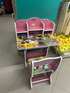 kids study table with chair