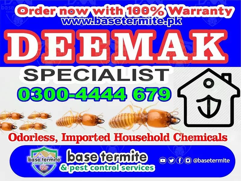 Termite control,Deemak control,Dengue Spray, Fumigation,Pest Control 0