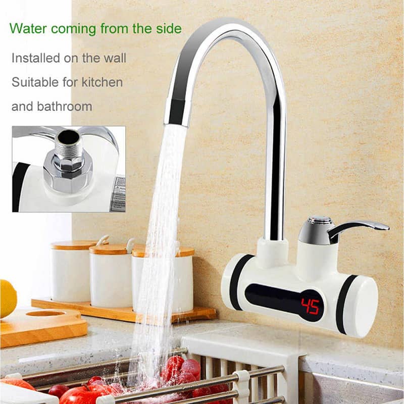 Electric water heating tap 4