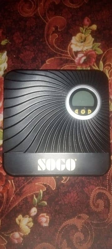 SOGO Digital Air Compressor Pump Tire Inflator – P06B 0