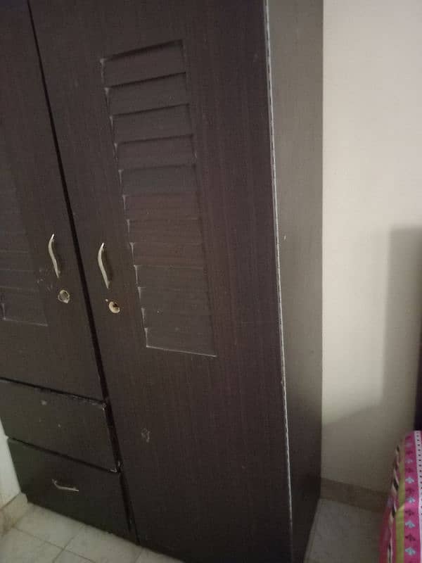 almari cupboard wardrobe 2 cabinet 3 daraz wooden 1