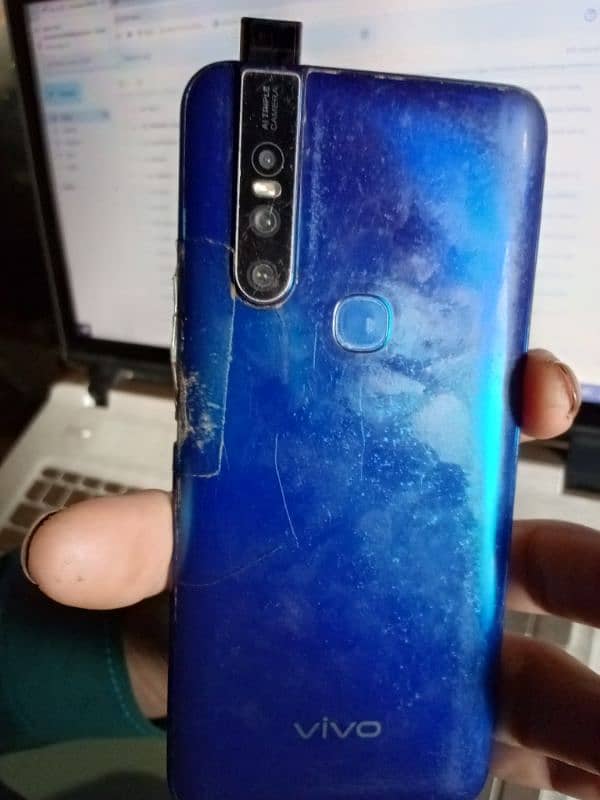 vivo v15pro screen damege open baten damege 1