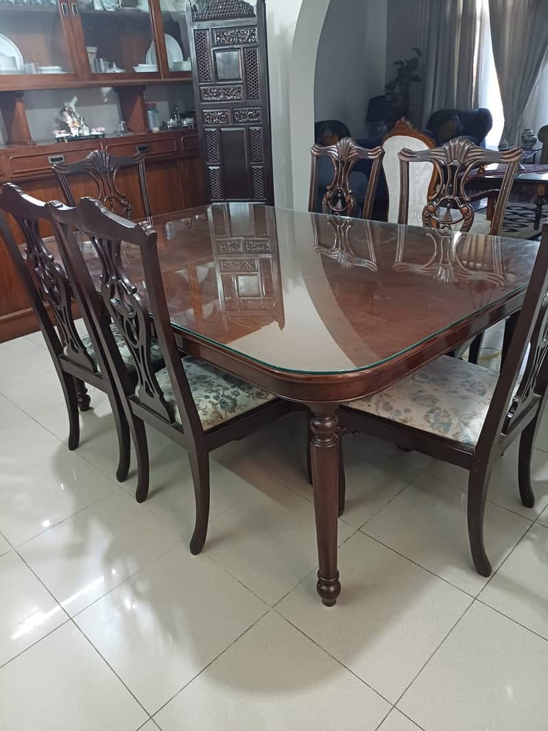 Solid Sheesham Dining Set 1