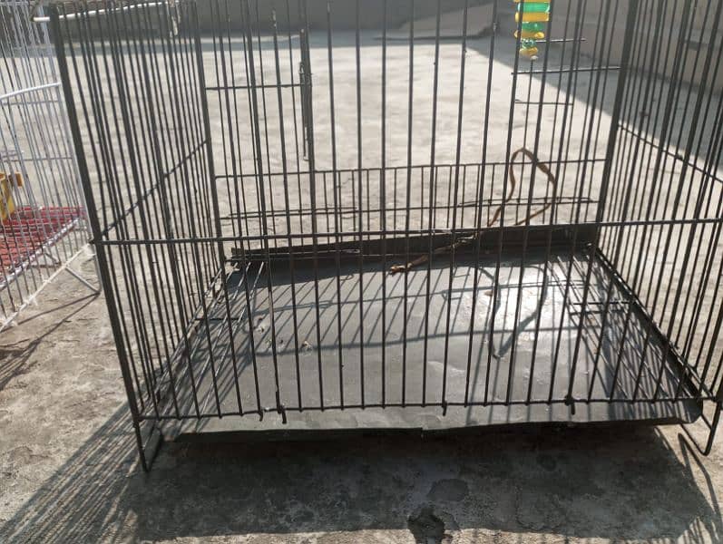 slitly used parrot bird cages 4