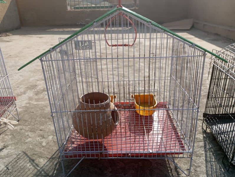 slitly used parrot bird cages 5