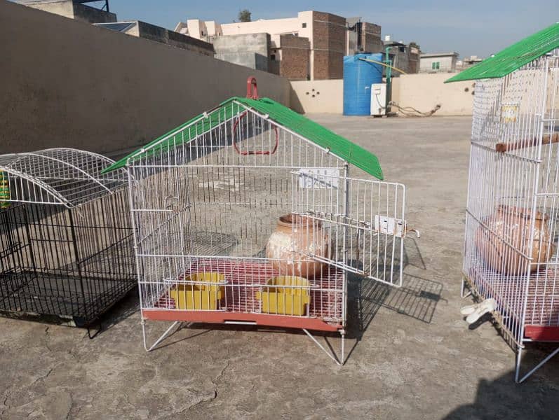 slitly used parrot bird cages 9