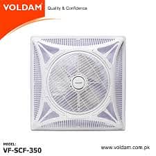 Voldam false ceiling fan 2*2 18 feet 0