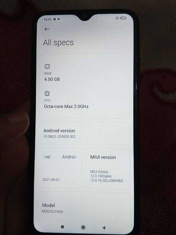 I am selling my REDMI 9T ALL ok with box 0